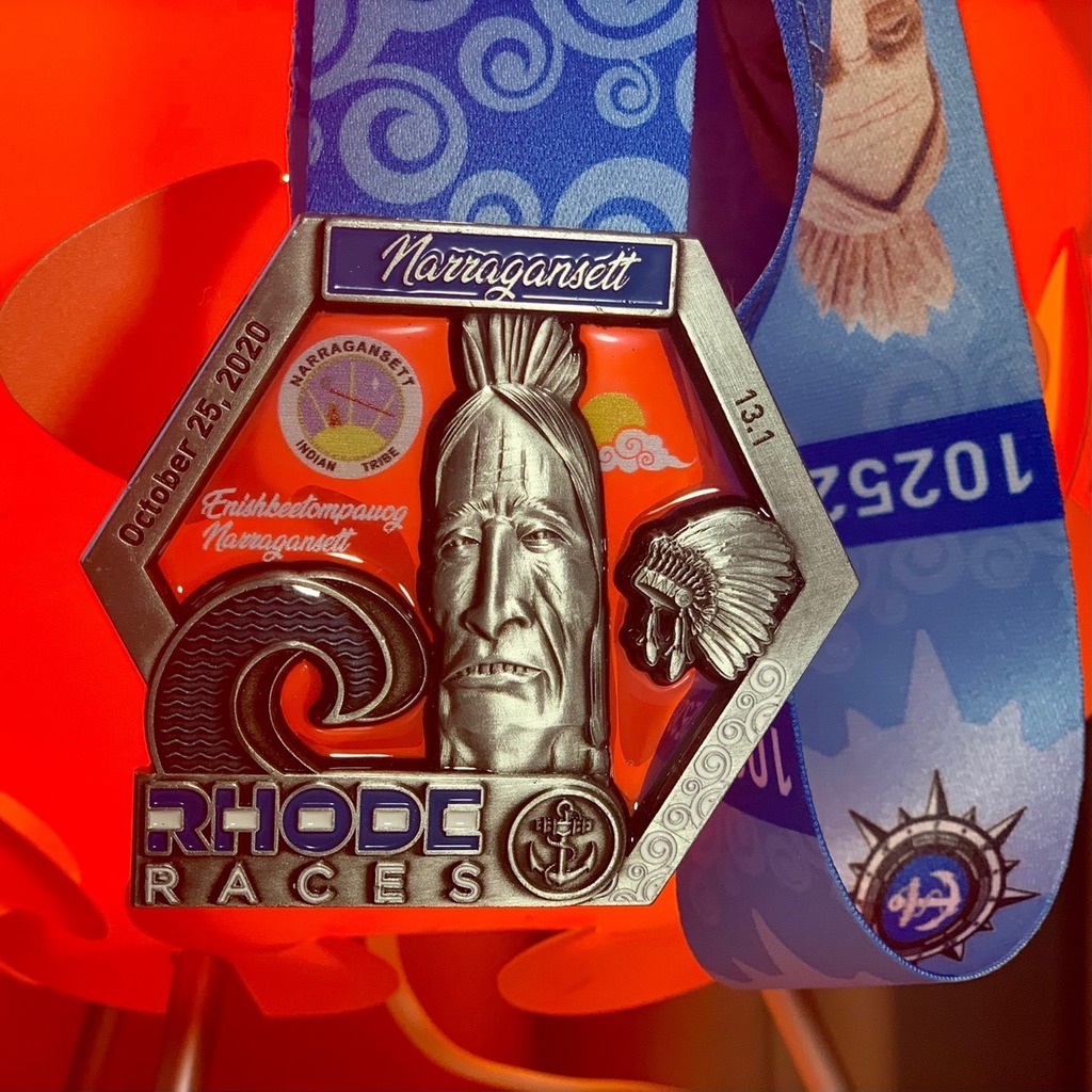 RaceTheRhode's tweet photo. Check out our gorgeous medal for all of our half and full marathon finishers in next weekend's Ocean State Rhode Races!  We have a few limited bibs left.  Learn more at https://t.co/58ZwuotkXO⁠
⁠
#rhoderaces #rhoderacesri #hoderaces #OSRR⁠
#runthe401… https://t.co/W3Ayipt8jr https://t.co/YNgoTCtliA