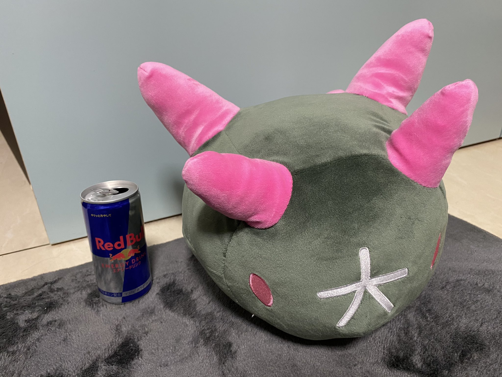 命を燃やすネムー 等身大のナマコブシぬいぐるみ買ったぞ かわいい 隣のは比較の空き缶 T Co Vladg7pge7 Twitter