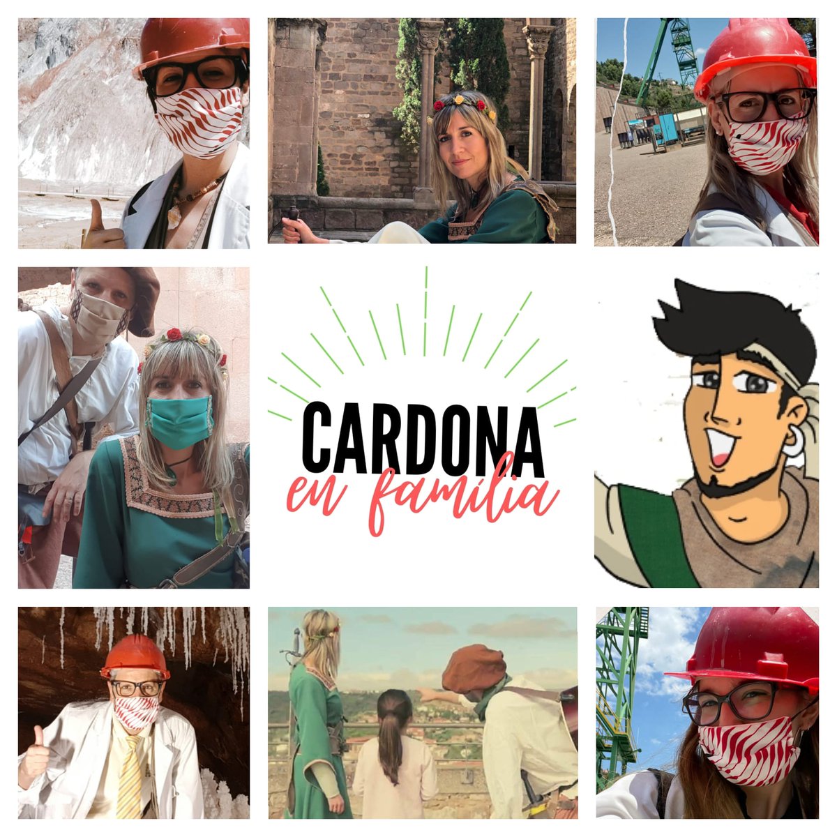 uduraeteatre's tweet photo. 🎭La #cultura és segura, i #enFamília encara més.  A #Cardona tenim preparades aventures inoblidables!
☝️DISSABTE i DIUMENGE, visites teatralitzades al Castell i la Muntanya de Sal, amb grups limitats i reserva prèvia.
ℹ https://t.co/NNHUeSoVVa

#CulturaSegura
@CardonaTurisme https://t.co/rotP96NU6y
