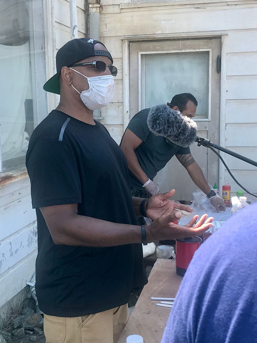 earhustlesq's tweet photo. Time to *see* what the contestants are cooking in The Great Ear Hustle Cook Off!

Here is Yahya with his curry pepper steak. He really did an excellent job bringing color to the plate. https://t.co/o2msGlMyWU