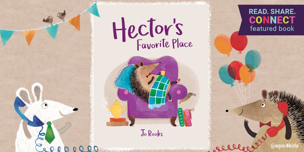 epic4kids's tweet photo. Check out the @Flipgrid Topic to go along with our #ReadShareConnect book this week, "Hector's Favorite Place," by Jo Rooks.
๐๐ฝ https://t.co/Lzrfsd6N9c
After reading the book on Epic, students can practice strategies to chase away their own worries just like Hector! https://t.co/s92tzwYNiF