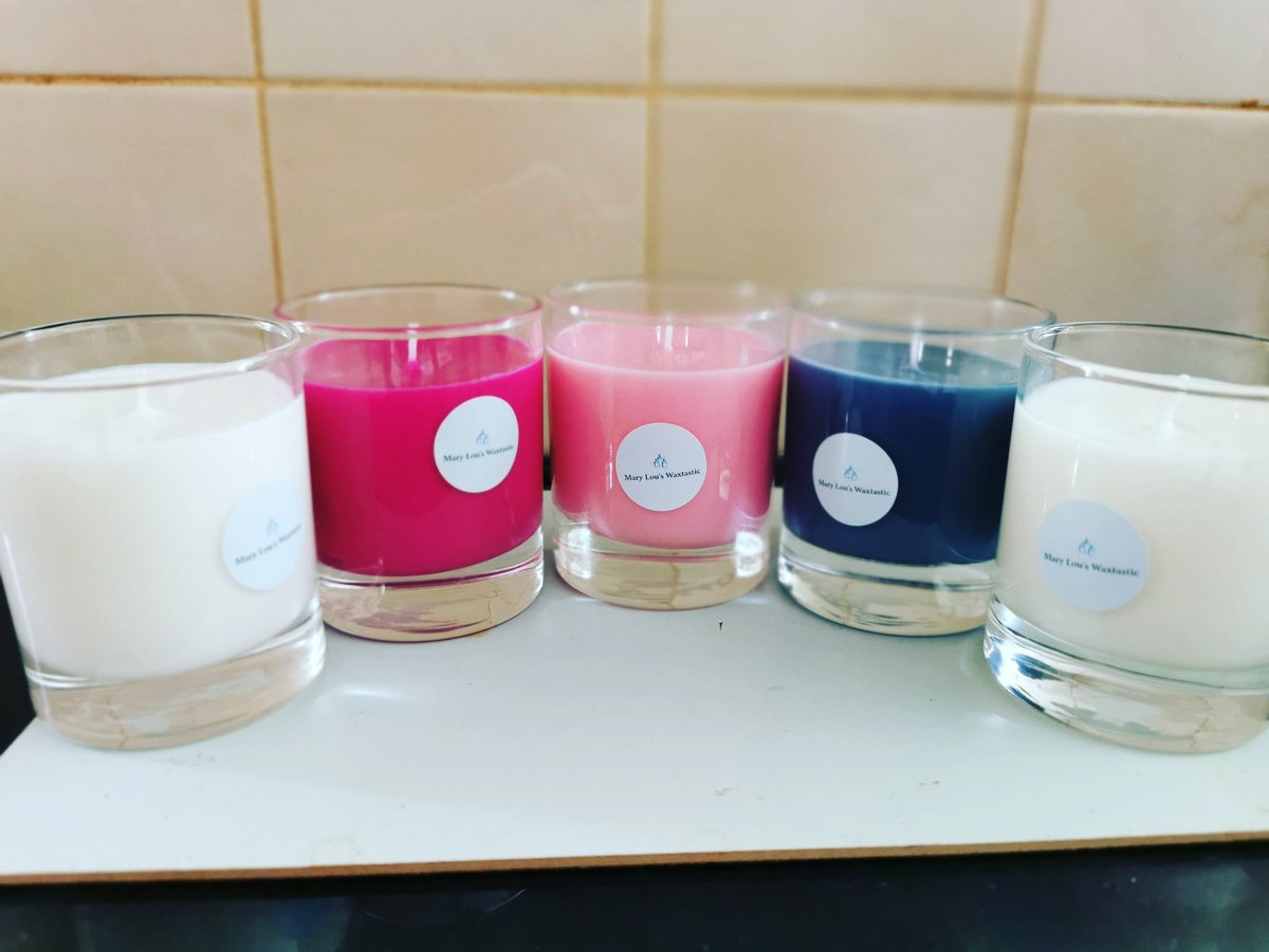 MWaxtastic's tweet photo. 2x Snow Fairy Scented Candle 🌨️🧚🕯️
Bubblegum Scented Candle ❤️🕯️
Candy Floss Scented Candle 🍬🕯️ and a Savage Scented Candle 🕯️

.
.
.
.

#Candles #handmade #scented #scentedcandles #differentcolours #differentsmells #soywaxcandles #customer #soywax #handpouredcandles https://t.co/umWNgsIuuf