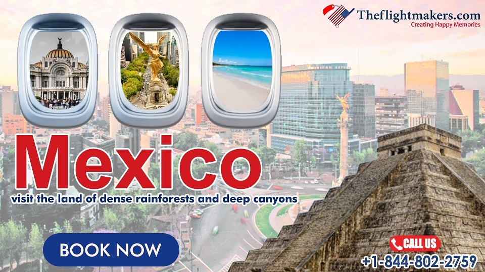 theflightmakers's tweet photo. Mexico always remains at the top when we talk about the most wonderful destination around us...🤩🤩
.
.
Don't think much before grabbing your cheap flights to MEXICO
Just call our travel experts on📞📞 +844-802-2759 to book your flights✈️✈️✈️
#theflightmakers #mexico #world https://t.co/ernfQdB9Mo
