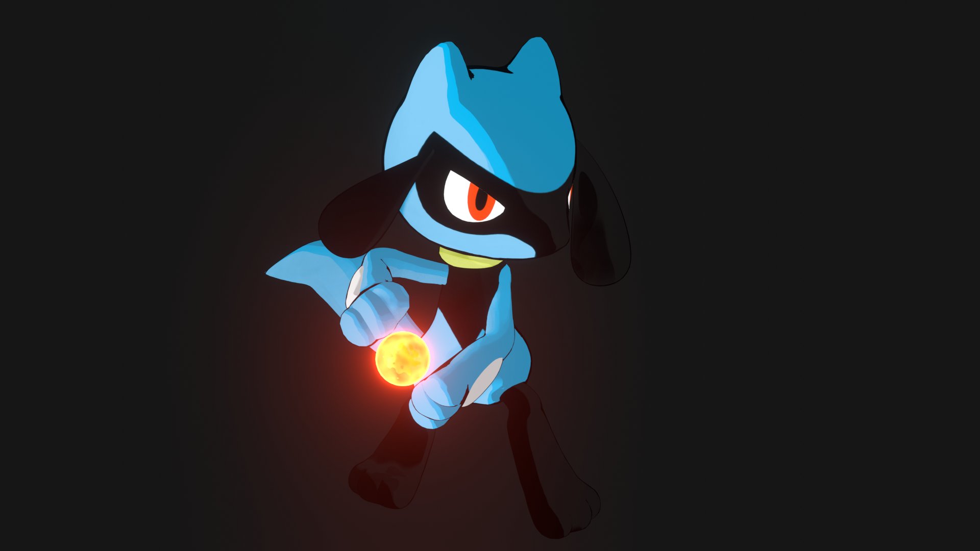 ぽりそばごん Unison Blenderでポケモンをモデリングしてずかん完成を目指す 5体目 ずかんno 447 リオル 分類 はもんポケモン タイプ かくとう 高さ 0 7m 重さ 2kg 特性 ふくつのこころ せいしんりょく 情報はhttps T Co K4ggkrquguより引用 d