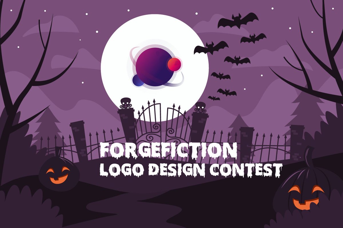 TheForgeFiction's tweet photo. 🎃In preparation for Hallow’s Eve, we’re excited to announce this year’s #ForgeFiction #Halloween #LogoContest, help us in our search for the perfect variation of logo to spook all those pesky spirits away! 🦇

https://t.co/aa6GrNMtdR https://t.co/AP52Oh1G27