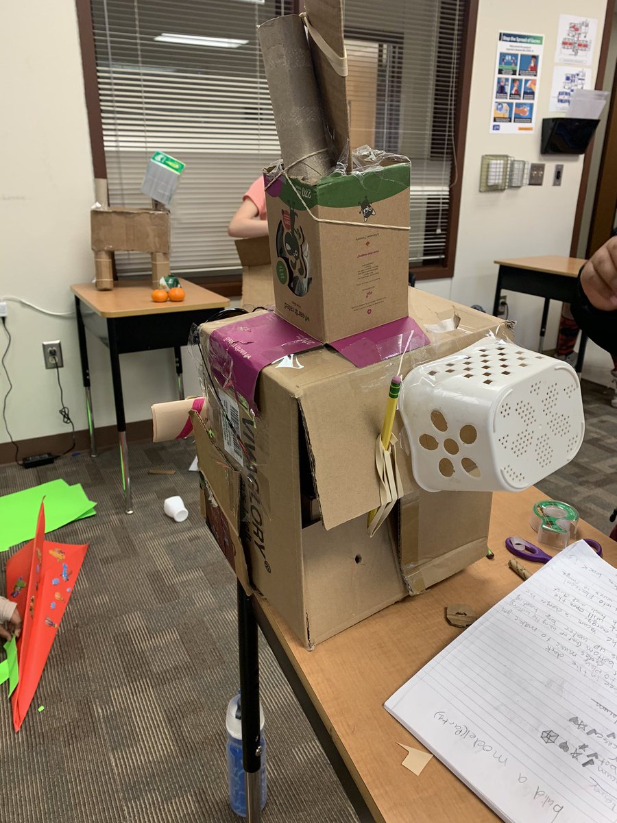 Students are building original products that use all forms of energy. @ElsaEngRRISD #steam