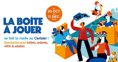 LaBoiteaJouer's tweet photo. // J-1 //

Notre temps fort d'automne "La Boîte à Jouer se fait la malle au Cerisier" approche ! 

Des spectacles en tout genres dans la belle salle du Cerisier à Bordeaux Bacalan, c'est demain, jusqu'au 11 décembre ! 

Plus d'infos par ici : https://t.co/BZpuqDwPHD https://t.co/7UKt9TEgUH