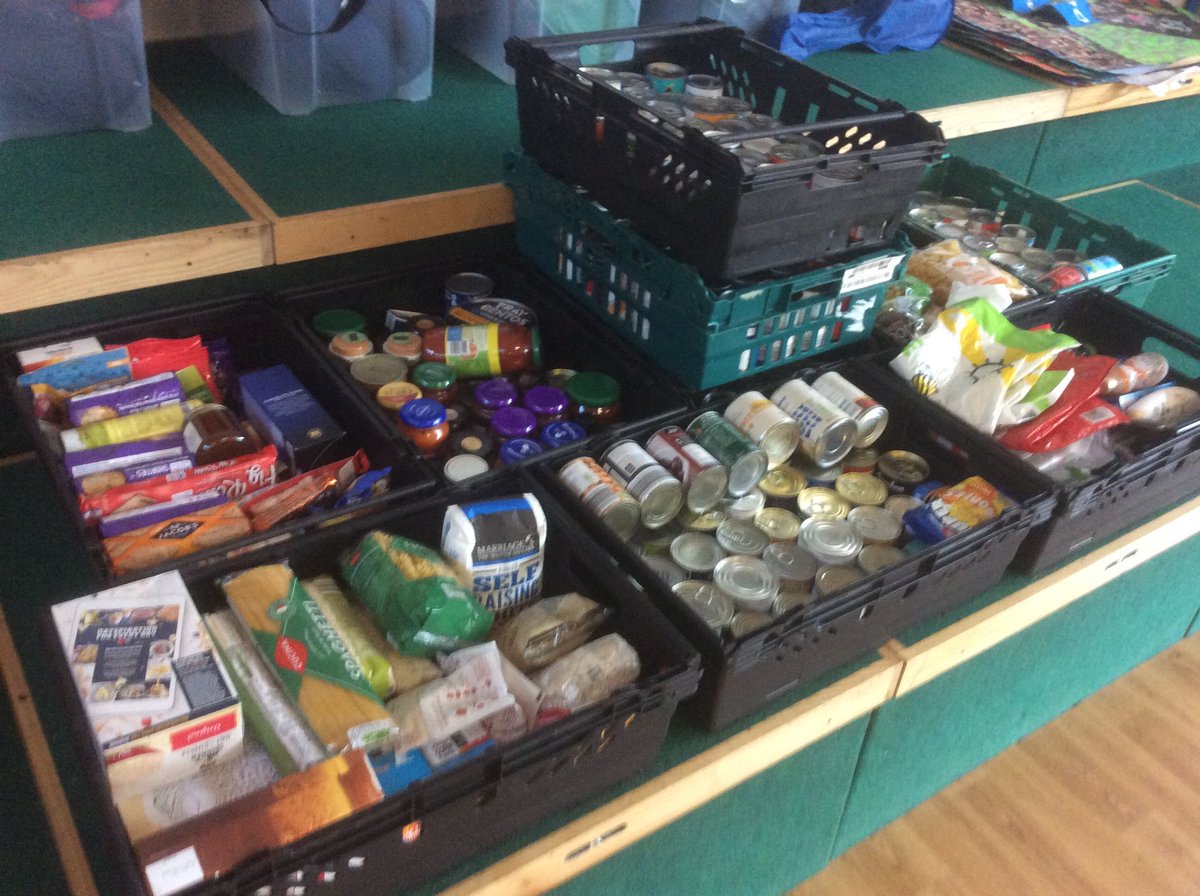 Wow! Thank you so much for the donations received so far for our Harvest Festival collection. Donations will be collected by the Canaan Trust next week so there’s still time if you would like to donate.