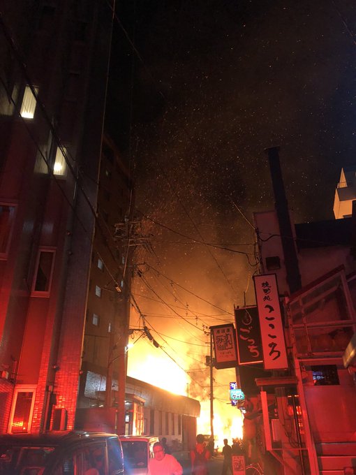 火災 青森市新町1丁目火事 青森駅近くヤバイ 新町で大規模な建物火災発生の模様です Matomehub まとめハブ