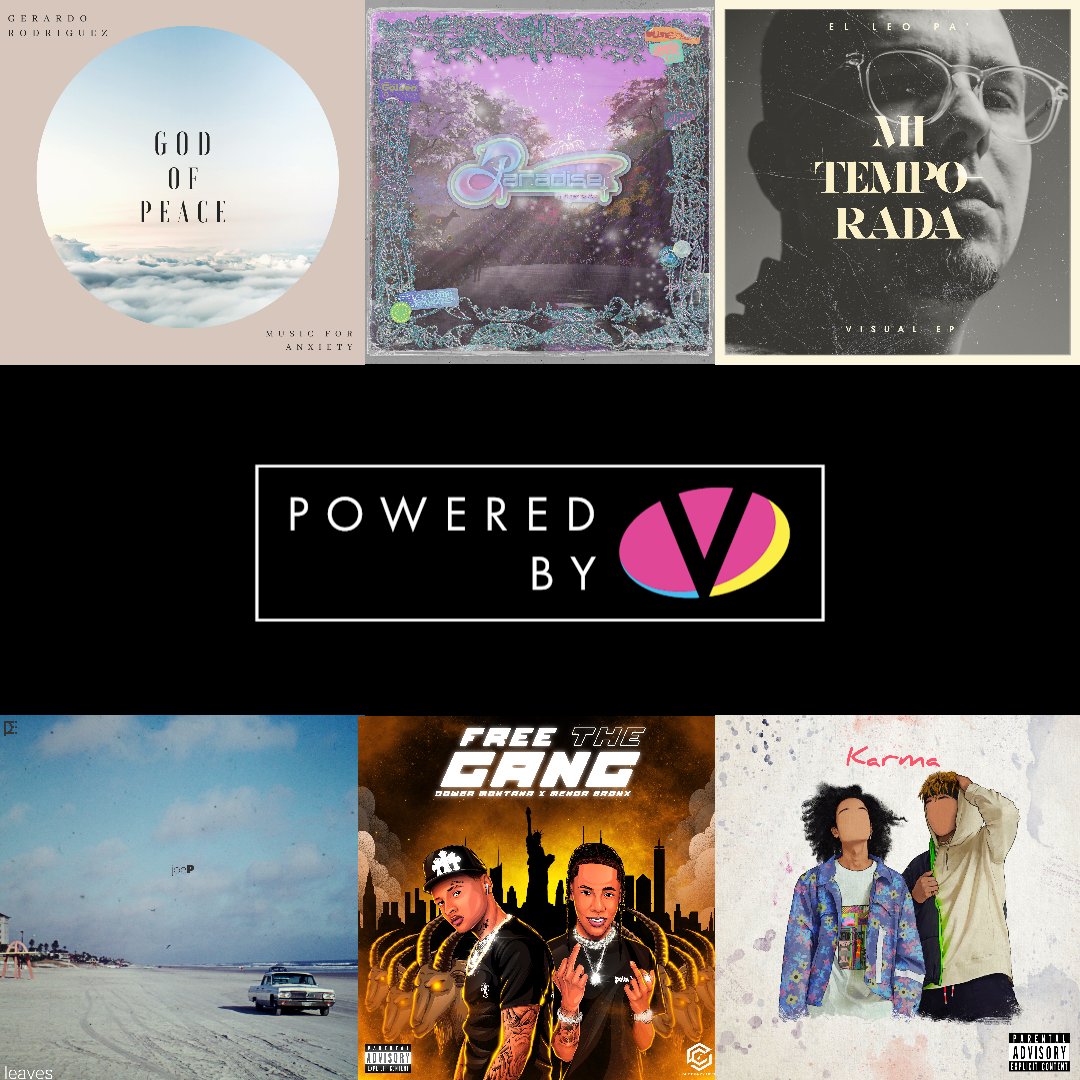 #NewMusicFriday #PoweredbyVydia
#GerardoRodriguez - God Of Peace (Music For Anxiety)
<a href="/antib0y/">ANTIBOY</a> - Paradise
#ELLeoPa' - Mi Temporada
<a href="/joepthehyena/">Joe P</a> - Leaves
<a href="/dowbamontana/">dowbamontana</a> #MenorBronx - Free The Gang
<a href="/3Fortiori/">3𝖋𝖔𝖗𝖙𝖎𝖔𝖗𝖎</a> - Karma

spoti.fi/3mpYhU2
