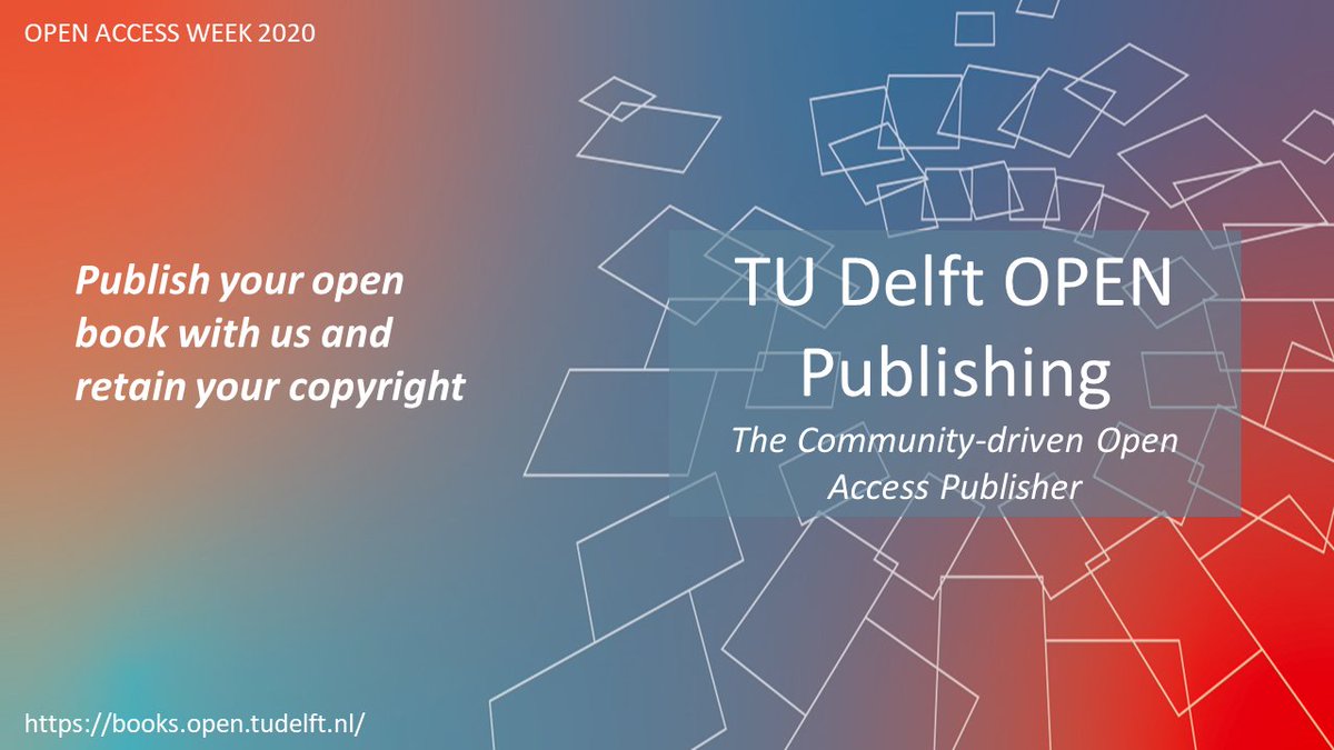 TU Delft OPEN Publishing tweet media
