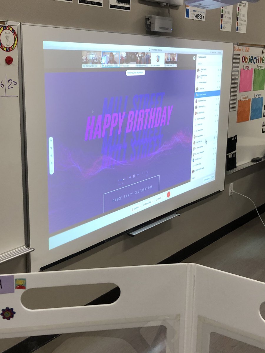MrsJillCarrillo's tweet photo. Dance party at @MillStreetES to celebrate all of our accomplishments during this first nine weeks AND MSE’s first birthday!!! #TheMillStreetWay https://t.co/wiz7PzXGhC