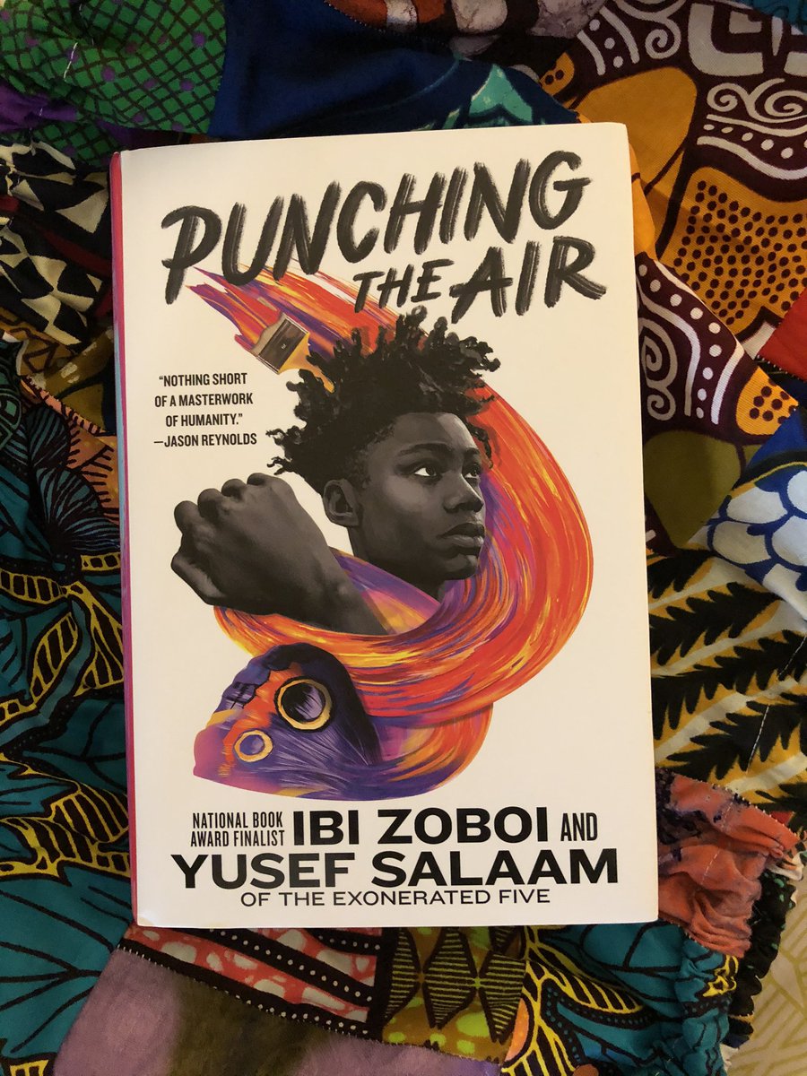 While this is YA, the poetics are compelling and the story is such a gift  @ibizoboi &  @dr_yusefsalaam beam...