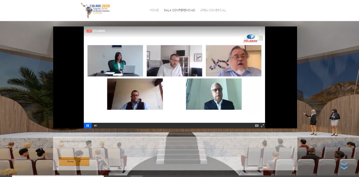 FelabanOnline's tweet photo. #Envivo Congreso #Colade2020
Panel de expertos
Regulaciones y experiencias sobre el pago del crédito bancario en la era del #Covid19
Jorge Alvarado @produbancoec
Ricardo Carbonell Consultor Jurídico.
Juan Luis Escobar Socio de la Firma Contexto legal.
Jesús M. Beltrán #FERRERE https://t.co/eSmT8Pjvrl