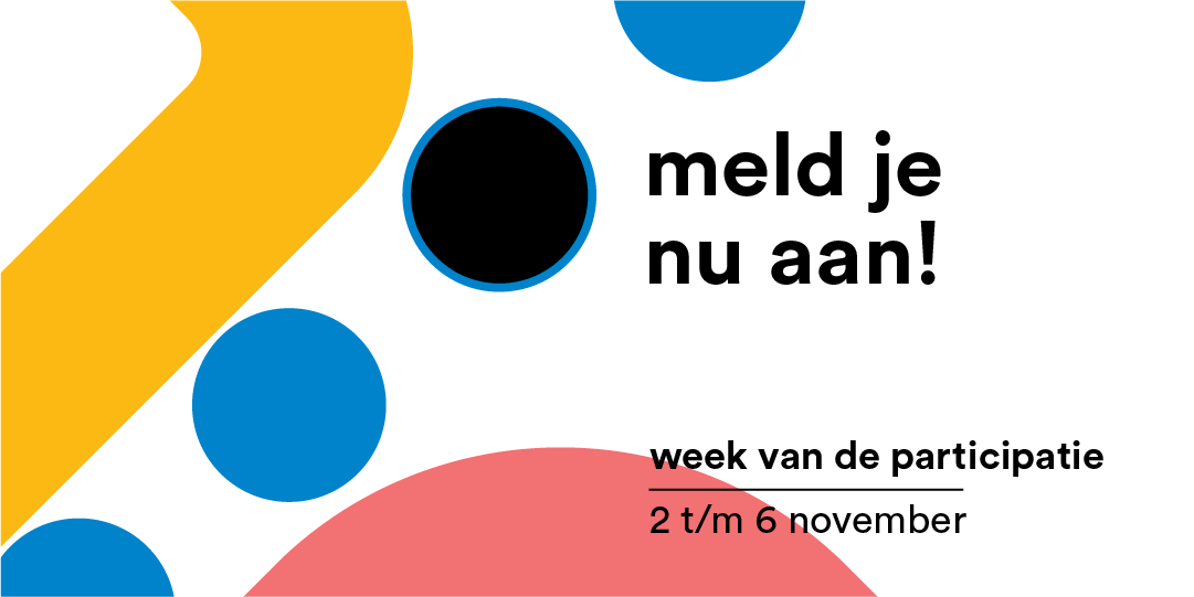 Participatiegi1's tweet photo. Weet jij welke vormen van en routes naar #participatie er bestaan? Laat je inspireren tijdens de https://t.co/T64BIZMylO van 2 t/m 6 november en meld je aan! https://t.co/6XDmbJWzXX