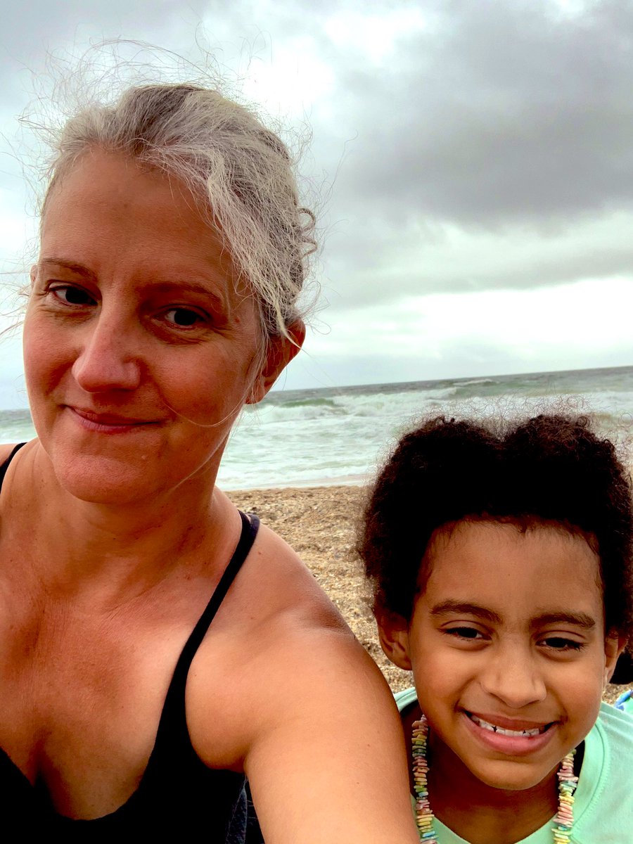 therootcollab's tweet photo. Here’s our “I just voted” photo (since I voted by mail.) I always bring my daughter with me to the polls to remind her that many fought hard so that we can vote and to teach her early that her voice matters. #VOTE https://t.co/dO7bwDYQGu