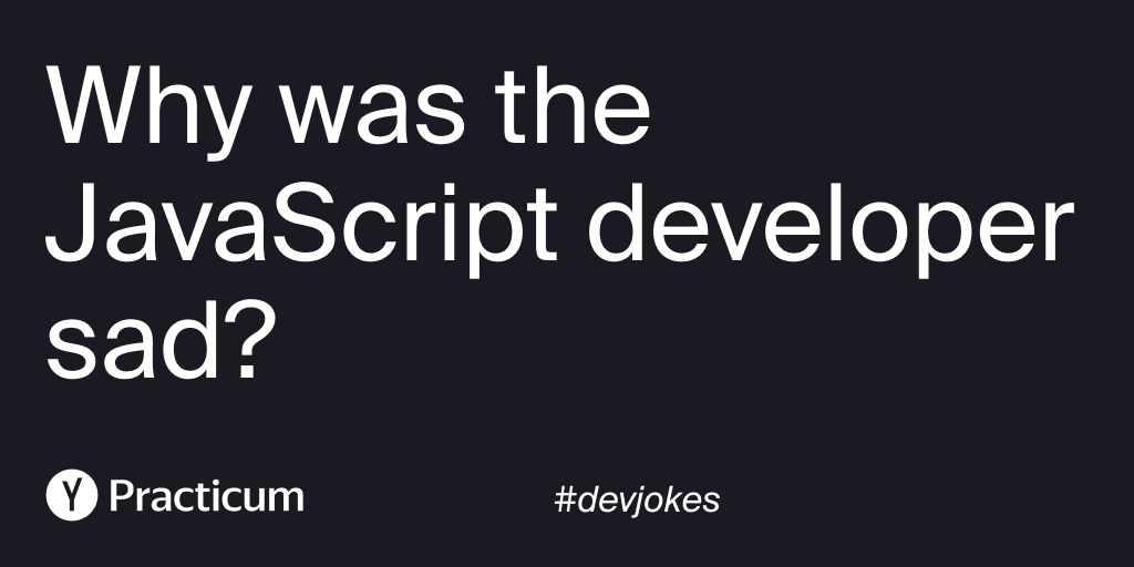 TripleTenTech's tweet photo. Because he didn't Node how to Express himself https://t.co/livyjfbYgT