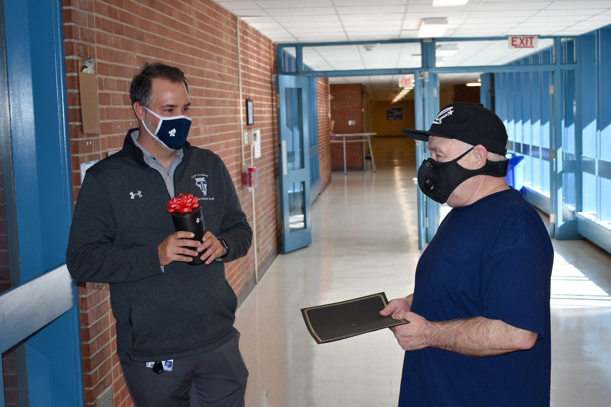 NSSEO_org's tweet photo. Congratulations Jose on being @NSSEO_org  #NSSEOheartbeat of the week! We have all seen your contributions and felt your dedication and were immediately reminded how special you are during our surprise visit with students and staff sharing in the celebration! 
@MinerSchool https://t.co/i4gVbKq8Sr