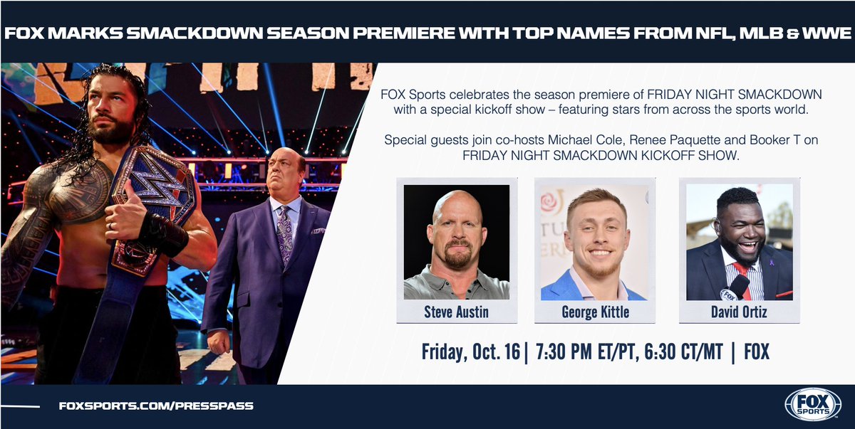WWE Smackdown “Season Premiere” Preview for Tonight (Oct. 16