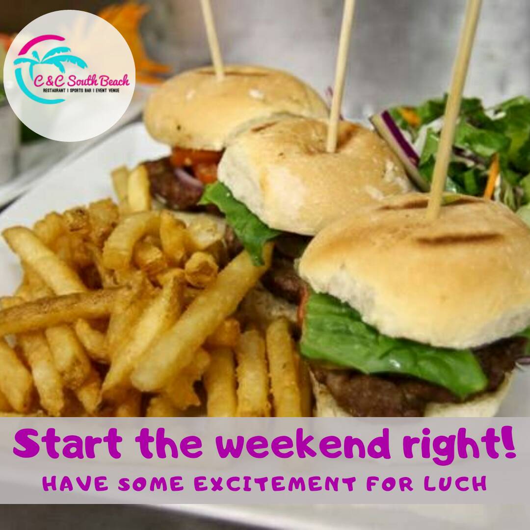 CCSouthBeach's tweet photo. It's the start of the long weekend!
Bring the vibes with "late lunch" 😉
#itsalwaysbetteratthebeach #ccsouthbeach #friyay #tgif #lunchtime https://t.co/GjIsYAyA7J