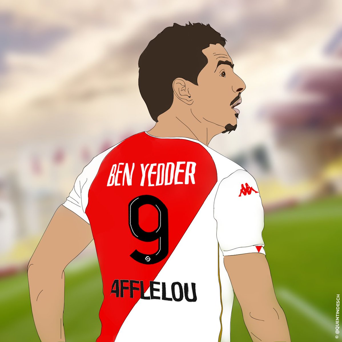 𝐖𝐢𝐬𝐬𝐚𝐦 𝐁𝐄𝐍 𝐘𝐄𝐃𝐃𝐄𝐑 From @equipedefrance to @AS_Monaco 🔴⚪👀 
 @WissBenYedder @sofoot #TeamASM #ASMMHSC