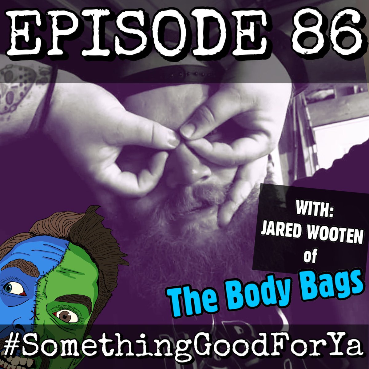 SGN_PodNetwork's tweet photo. WHAT?! A NEW SGFY EPISODE?! WOW!!
🎃 CLICK THAT LINK AND LISTEN TODAY! https://t.co/9TbwWMPXZ0 
The boys are back, with returning guest Jared Wooten of The Body Bags!
#SomethingGoodForYa 💀 #SomethingGoodNetwork https://t.co/9R7ZFd25Rr