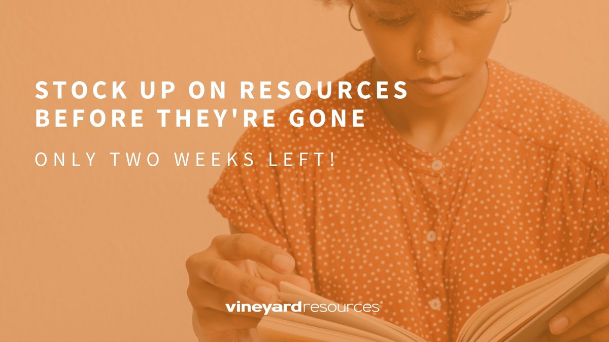 VineyardStore's tweet photo. Only two weeks left to stock up on Kingdom Product! 

We are going Digital! Shop study booklets, reading materials and gifts for later at 50% off only through October 29th. 

Receive 50% off with code EPIC50.
*discount applies to most products

https://t.co/iAY2jQVt9u https://t.co/kwbP0aTB1n
