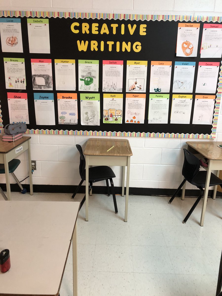 Our creative writing is continuing to shine through