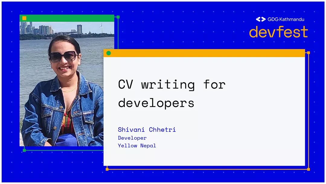 WTMKtm's tweet photo. Introducing our speaker Shivani Chhetri!

Shivani, a computer engineer and co-founder of Women Leaders in Technology, is currently working as a backend developer at Yellow Nepal.  RSVP at https://t.co/7eP7NQEBWf

#gdgkathmandu #devfest #googledevelopers https://t.co/uJZ0cZreBA https://t.co/S6mMJFHuj2