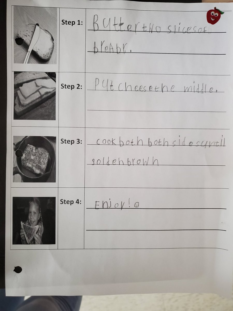 Ms_Manalis's tweet image. Ended our week with warm grilled cheese sandwiches! The students independently prepared their individual sandwiches, way to go!🥪🍽👩‍🍳 #cookingprogram #lifeskills #communityclass @BerylFordPS @PeelSchools