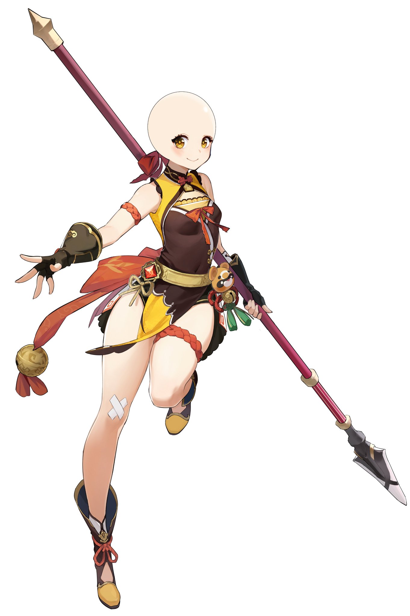 Making Your Favorite Characters Bald Pa Twitter Xiangling Genshin Impact