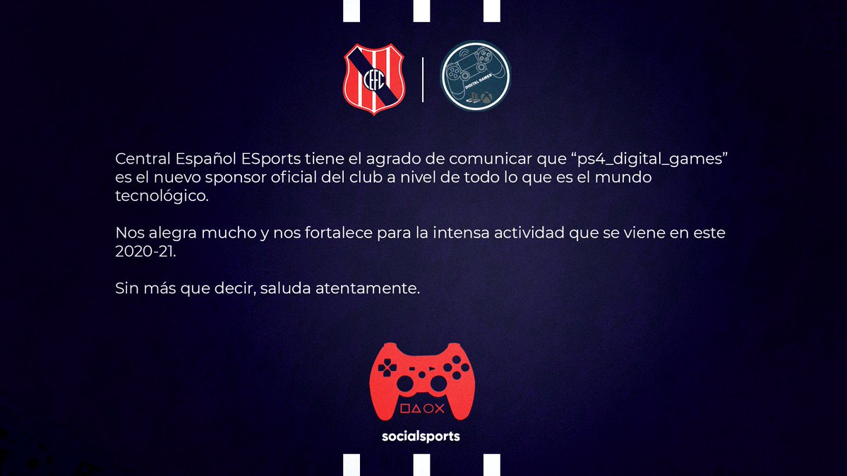 eSportsCES's tweet photo. 📌 𝘾𝙊𝙈𝙐𝙉𝙄𝘾𝘼𝘿𝙊 𝙊𝙁𝙄𝘾𝙄𝘼𝙇: https://t.co/CqOE6MQ72l