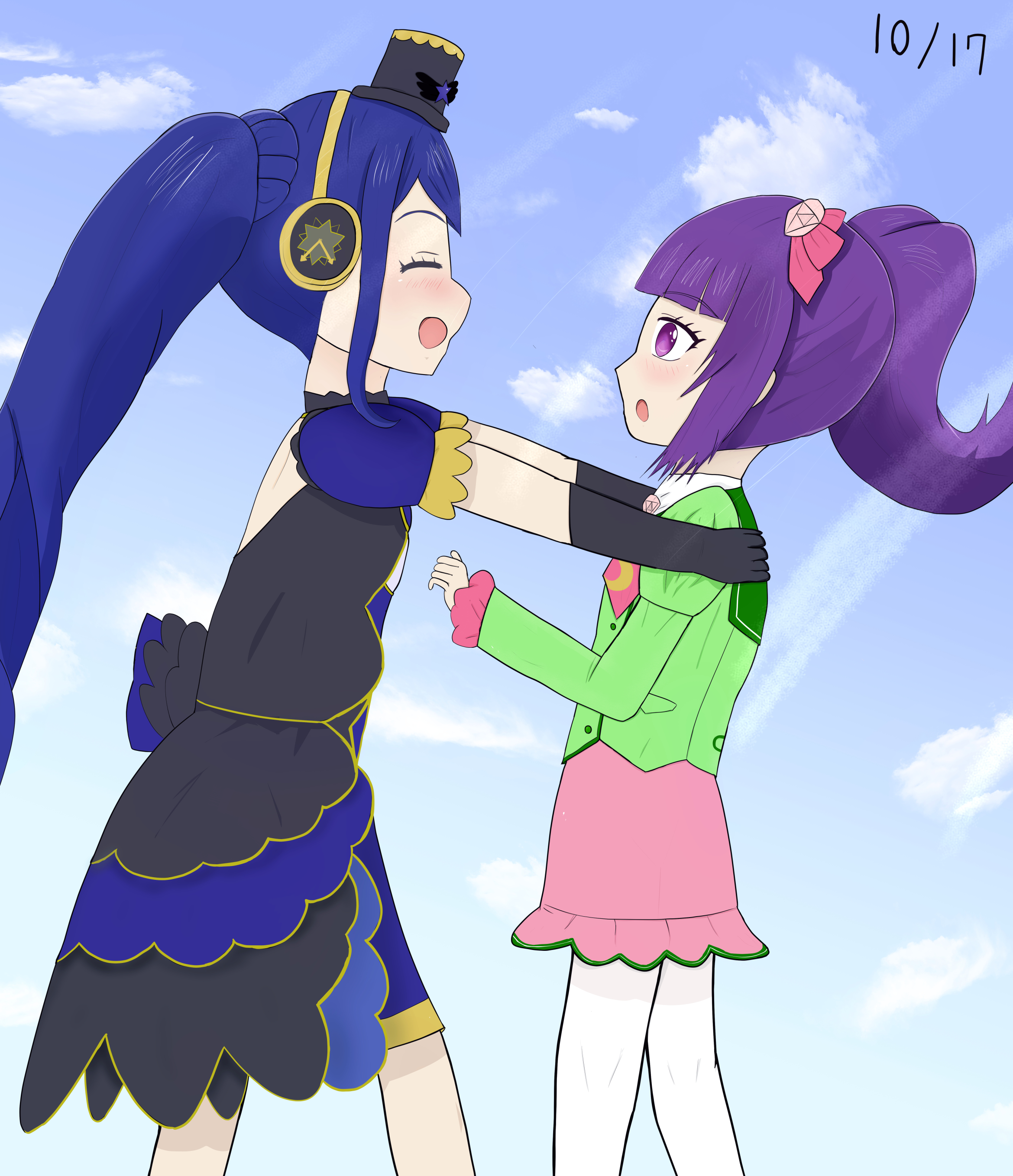 تويتر 6025en على تويتر 誕生日おめでとう しゅうか ガァララとは外でも一緒にいて ほしいという願いを込めたイラストです その内 エヴァーゴールドの曲も聞きたい 華園しゅうか誕生祭 華園しゅうか誕生祭 華園しゅうか生誕祭 華園しゅうか生誕祭
