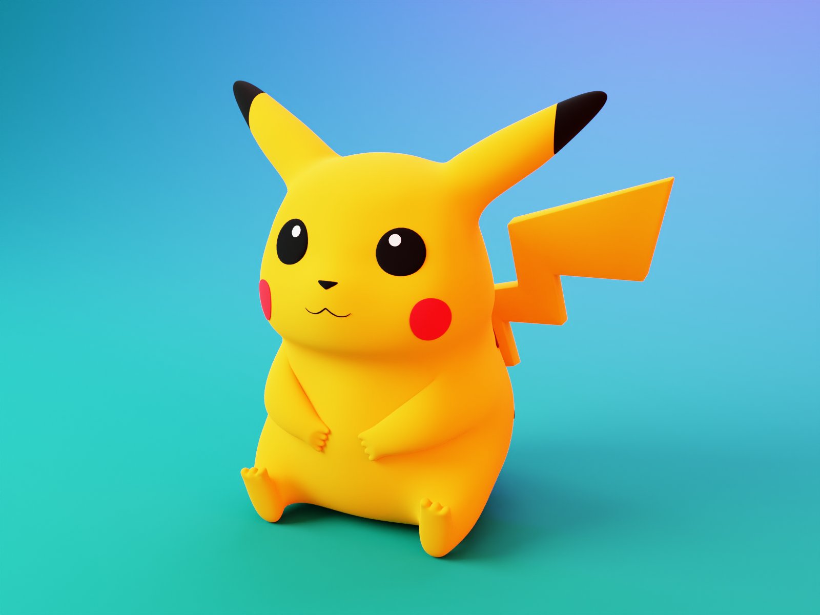 Pikachu 3d deals