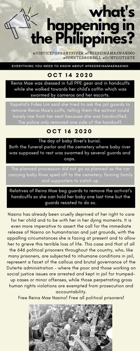 desis, our filo moots helped us so much when we needed them (YesHomoVivah) and now its time for us to help them back. please be a human and join them !!

help them to trend these:

#OustDuterteNOW 
#JunkTerrorLaw
#FreeReinaMaeNasino
#JusticeForBabyRiver
#FreePoliticalPrisoners