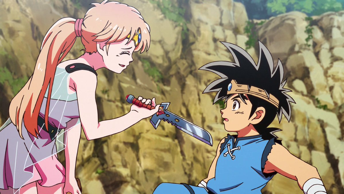 画像はアニメ「ドラゴンクエスト ダイの大冒険」第2話から引用