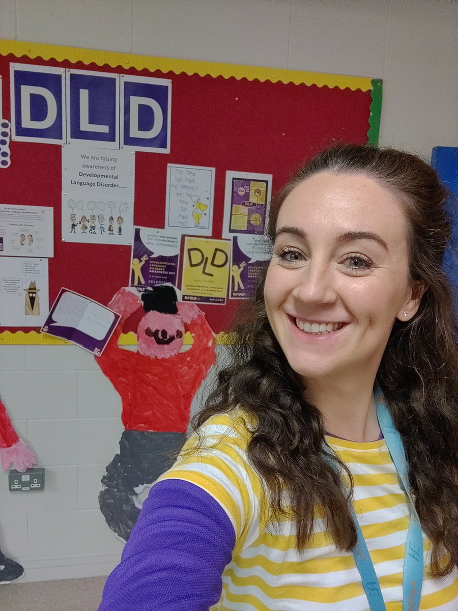 DLD Awareness Day in full swing at the Language Class in Drogheda!! 💜💛 Increasing awareness of Developmental Language Disorder among teachers is essential as approx 2 in every class of 30 are affected by DLD #DLDSeeMe #DevLangDis @RADLDcam