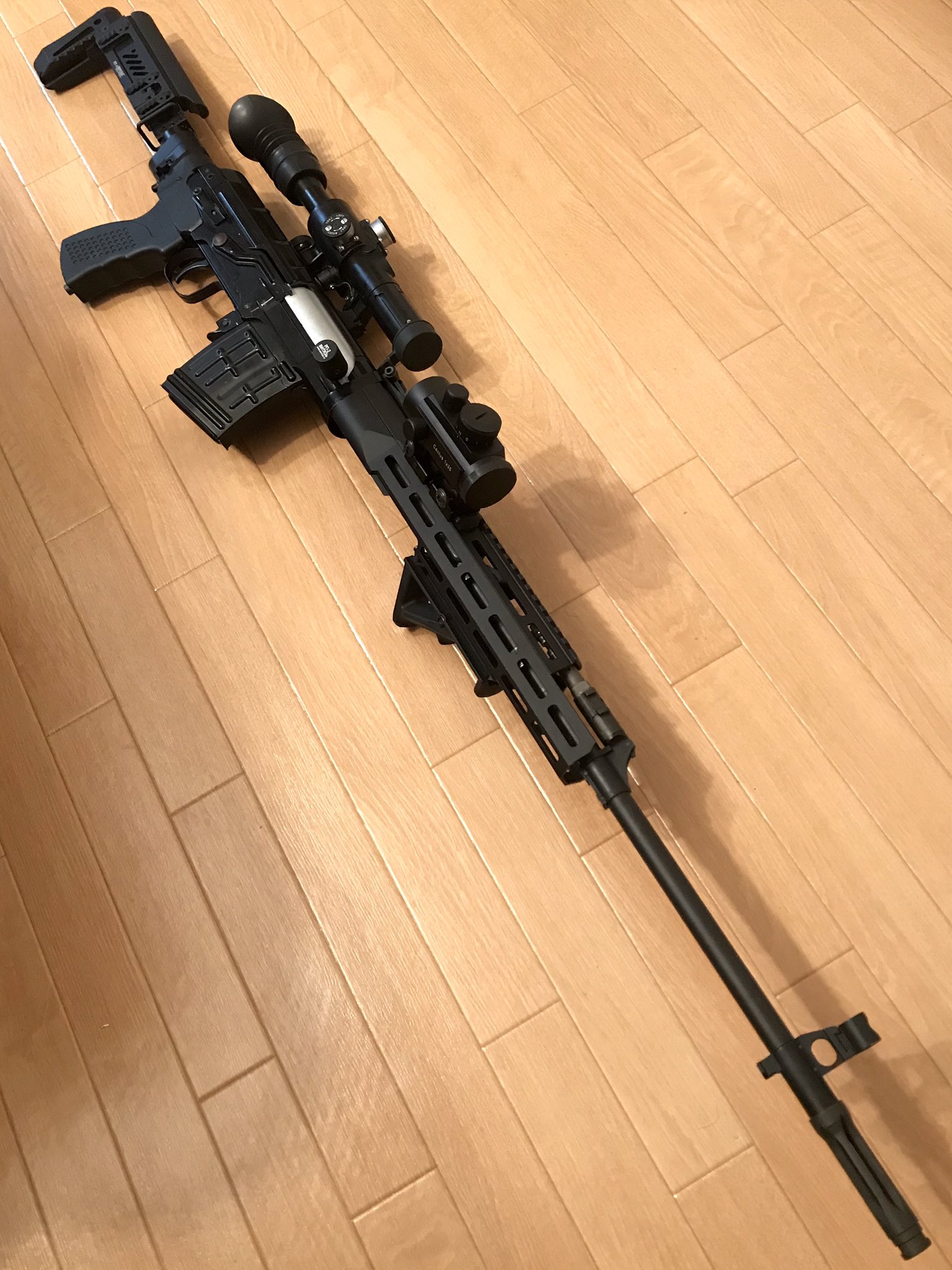 ね*ゅ様 WE SVD ストック ハンドガード 東京マルイ ね*ゅ様 WE SVD ストック ハンドガード 東京マルイ ね*ゅ様 WE