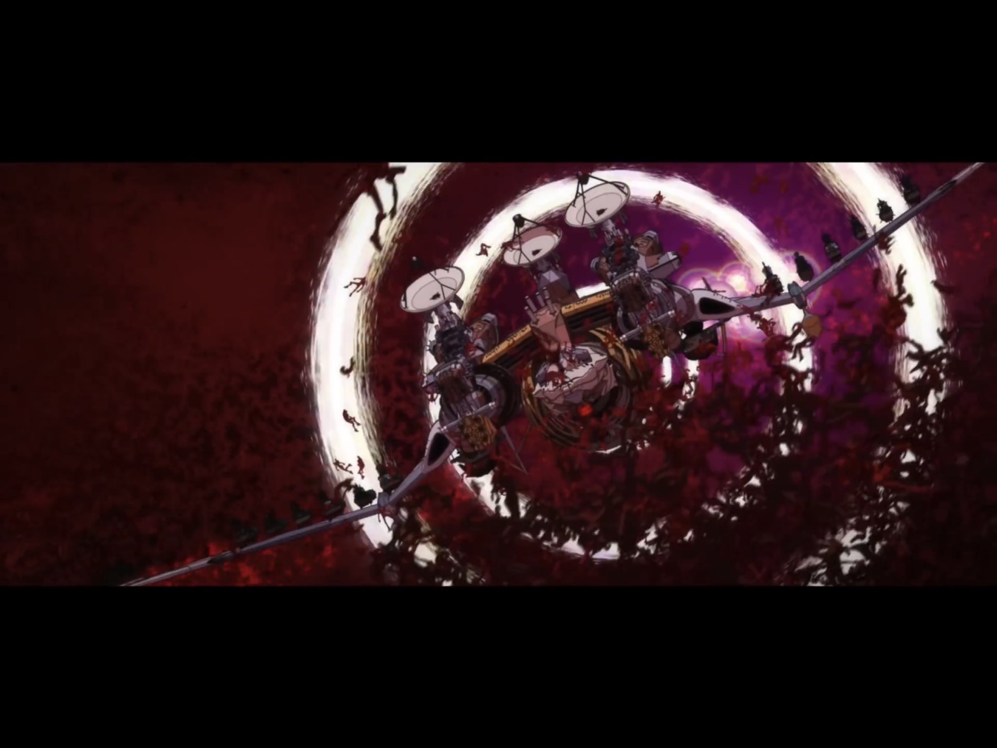 シン 流浪人カズマ 9四重のエンジェルハイロウ ヴンダーの天使の輪はqの時点では二重だったのが今回は四重になりました 予想では主機が初号機から第13号機に変更したからではないかと考えています ヴンダーで1つ 第13号機で2つ 第13号機の中のカヲルで1