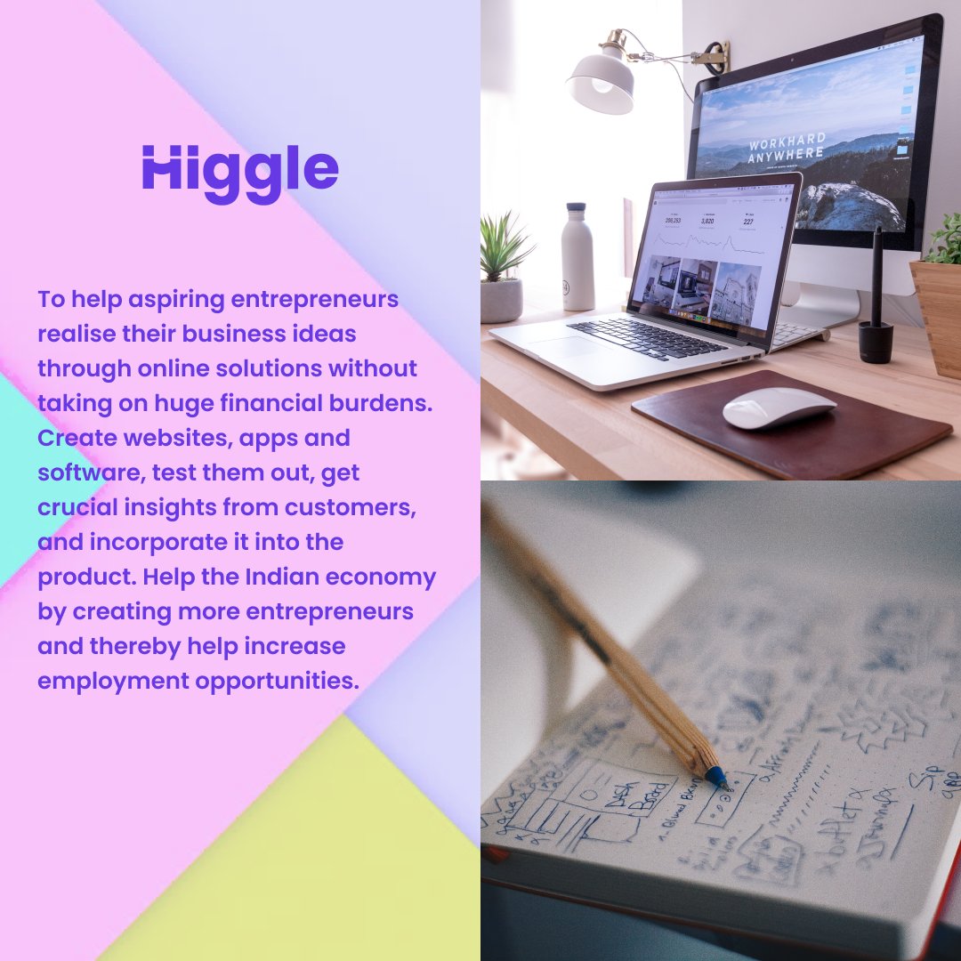 higgleio's tweet photo. Higgle strives to help aspiring entrepreneurs realise their business ideas through online solutions without taking on huge financial burdens. 

For more details please visit our website: https://t.co/u5Nc5XX8py 
...
Follow @higgleio
...
#higgle #zeroinvestment #nofinanceburden https://t.co/yAf97ixKYm