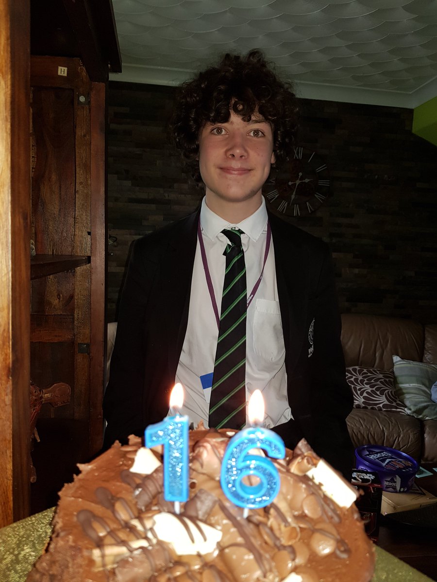 hubbard30's tweet photo. Happy 16th birthday to my baby boy 😍 https://t.co/o8vOm5y316