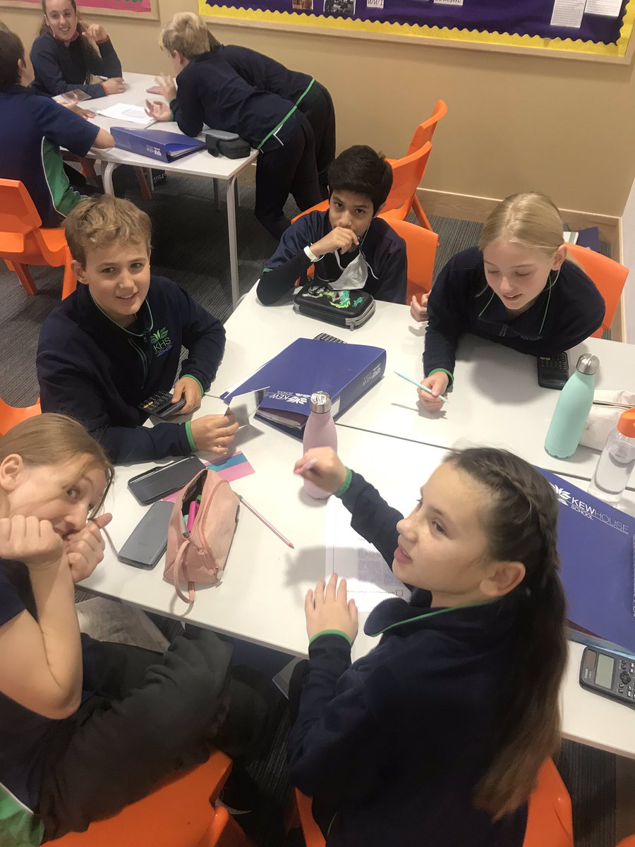 KewHouseEnglish's tweet photo. KHS Year 7 students completing an escape room activity this week 🔑 #kewhouseenglish #kewhousecreativity https://t.co/dnpoM3Q3RV