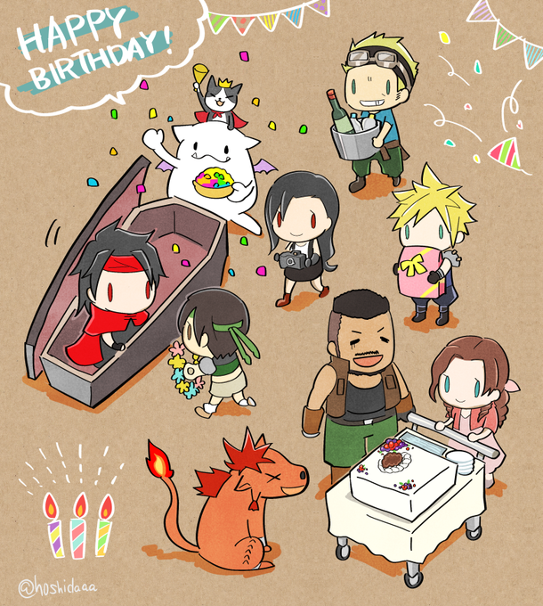 ヴィンセント ヴァレンタイン生誕祭のtwitterイラスト検索結果