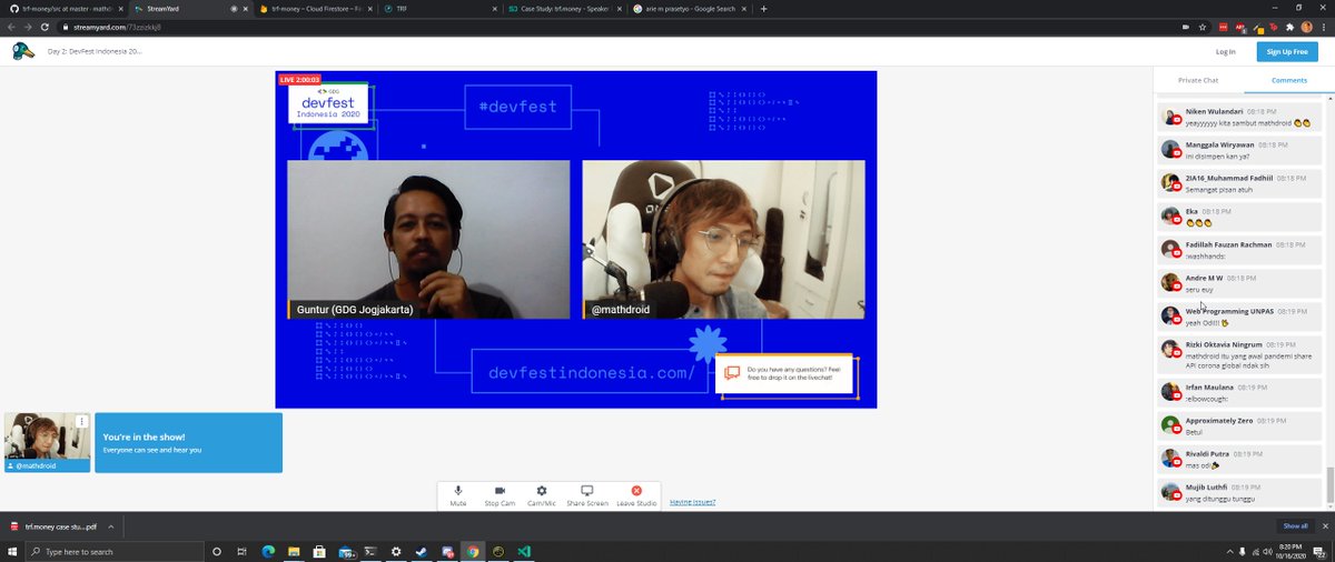 mathdroid's tweet photo. Super fun! Thanks everyone! Love the enthusiasm <3 #DevFest https://t.co/m95WKY20Nz
