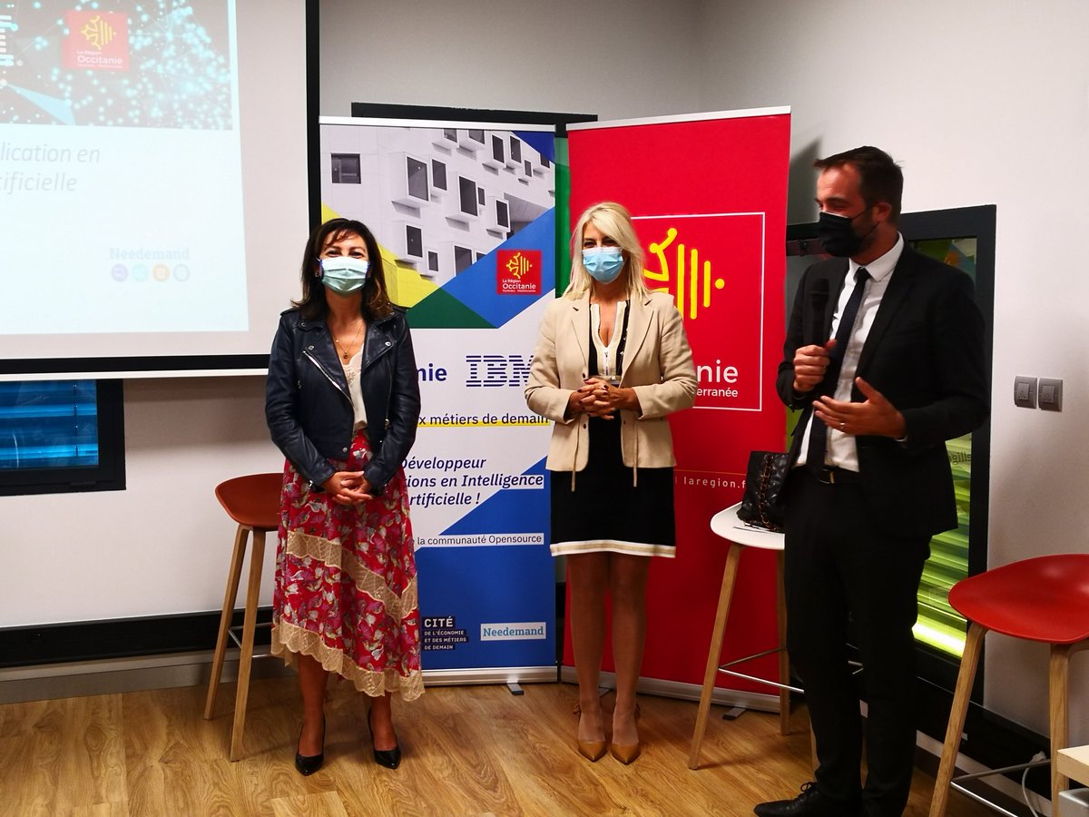 . <a href="/Delafosse2020/">Michaël Delafosse</a> <a href="/Montpellier3m/">Montpellier Métropole</a> : "Entre #Montpellier et <a href="/IBM_France/">IBM France</a>, la relation est très forte. Cette académie #IBM sera un formidable accélérerateur du développement économique, une chance pour #Montpellier et son écosystème". <a href="/CaroleDelga/">Carole Delga</a> <a href="/Occitanie/">Région Occitanie</a> <a href="/MercierTherese/">MERCIER M-THERESE</a>