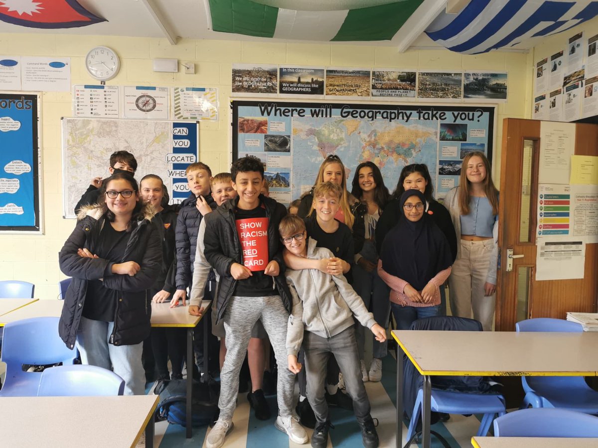 ccs_charity's tweet image. An amazing response today from pupils and staff for Show Racism the Red Card! @srtrc_education @CaerleonComp #ShowRacismTheRedCard