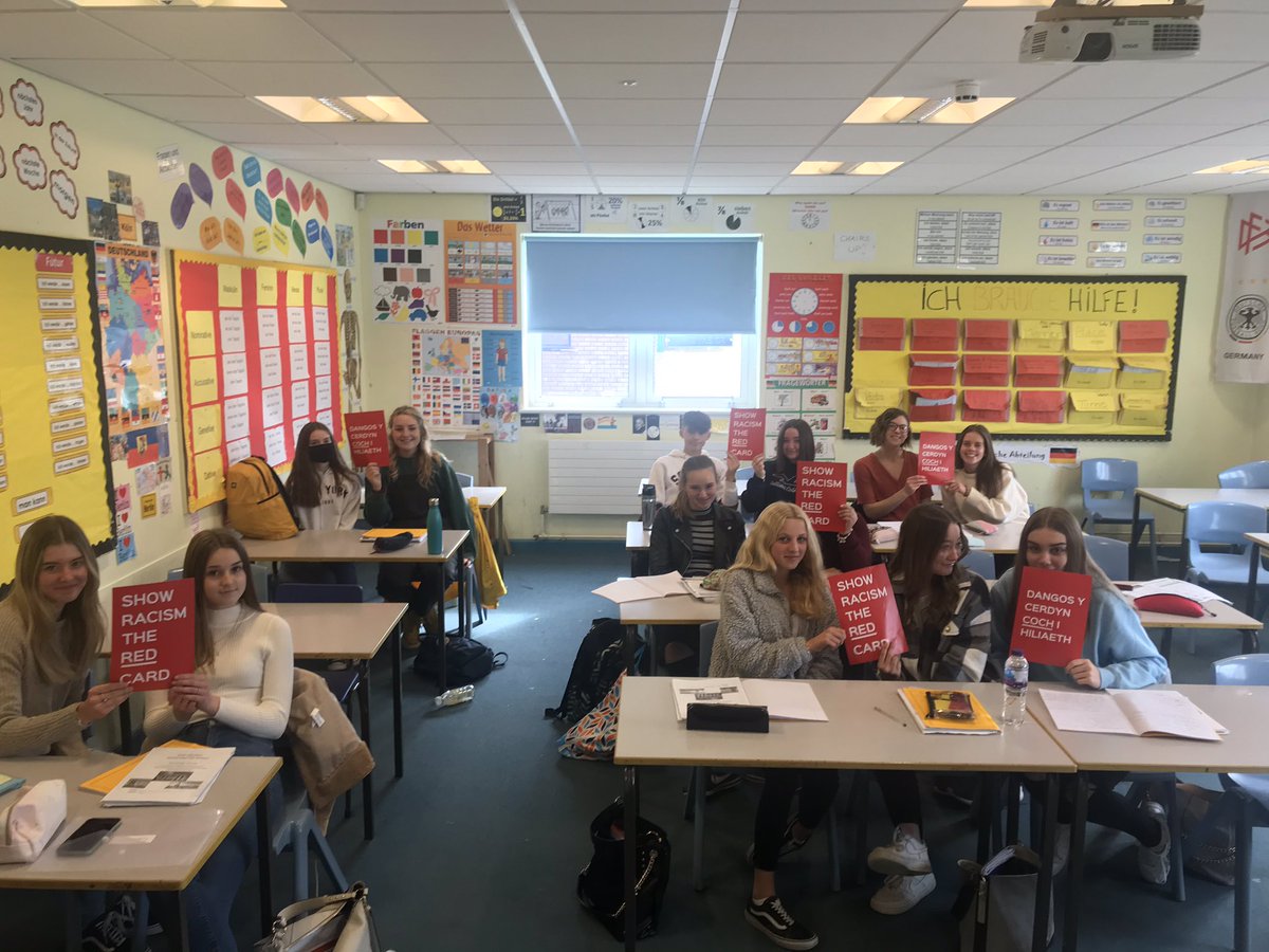 ccs_charity's tweet image. An amazing response today from pupils and staff for Show Racism the Red Card! @srtrc_education @CaerleonComp #ShowRacismTheRedCard