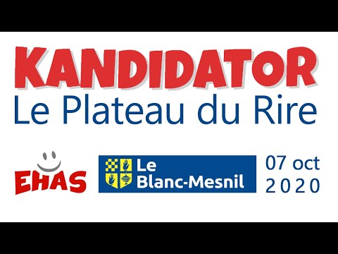 KANDIDATOR's tweet image. PLATEAU DU RIRE de KANDIDATOR au Théâtre du Blanc-Mesnil dlvr.it/RjkkdN