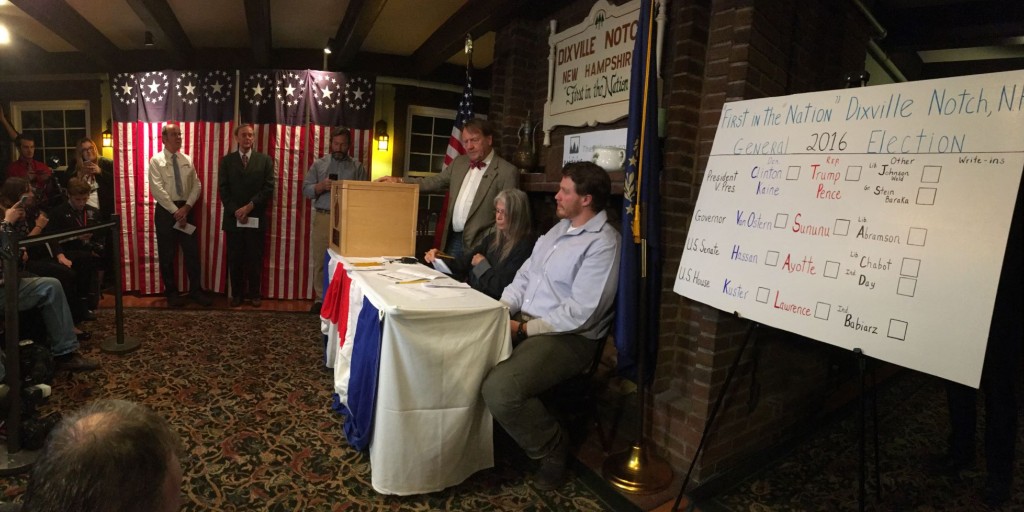 #FlashbackFriday Voters in #DixvilleNotch eagerly wait to cast their ballots in the 2016 general election #midnightvote #FITN #DixvilleVotes #NHpolitics