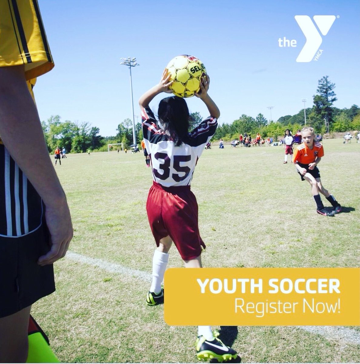 SCFY's tweet photo. Today is the LAST day to register your child for our Fall Youth Soccer Clinic! Clinic is for boys &amp; girls ages 5 - 8 years old, and will be on Tuesday evenings 5:30 PM - 6:30 PM (October 20 - November 10). Sign up at the Y, on our app, or online today! https://t.co/zSgiWIspNw